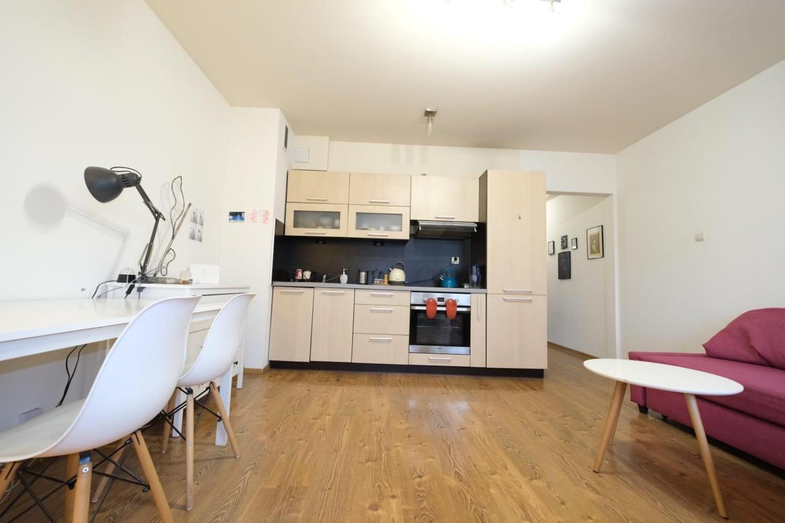 Ferienwohnung Przystan Dolnych Mlynow Krakau Exterior foto